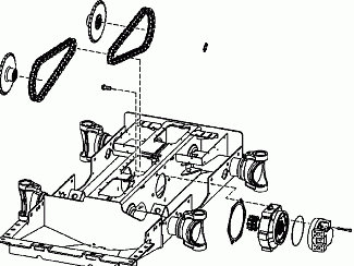 Цепь для Bobcat 6688573 / 6691080