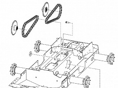 Цепь для Bobcat 7106862