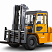 Погрузчик вилочный JAC CPCD100