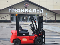 Погрузчик HC CPCD15-AG2, смещение вил