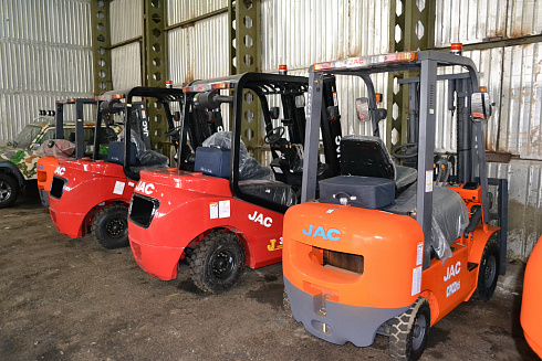 Погрузчик вилочный JAC CPCD35